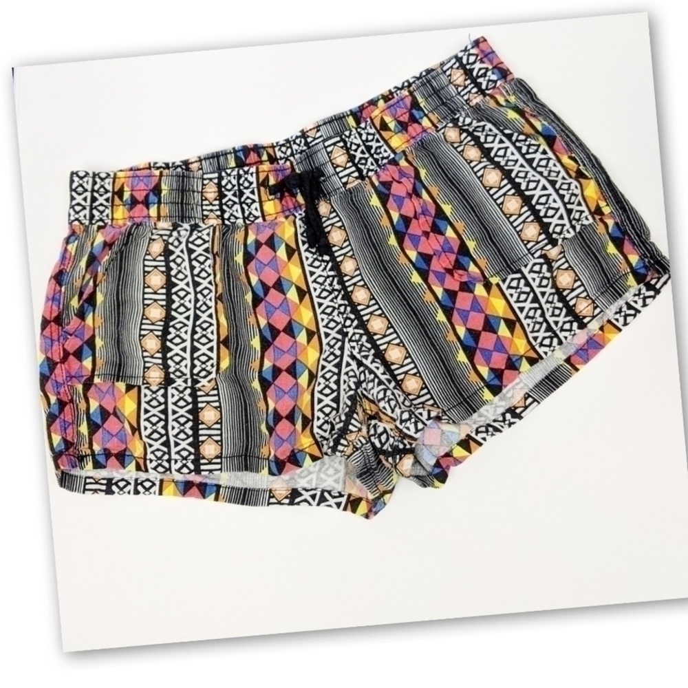 Colorful Geometric Women's Shorts